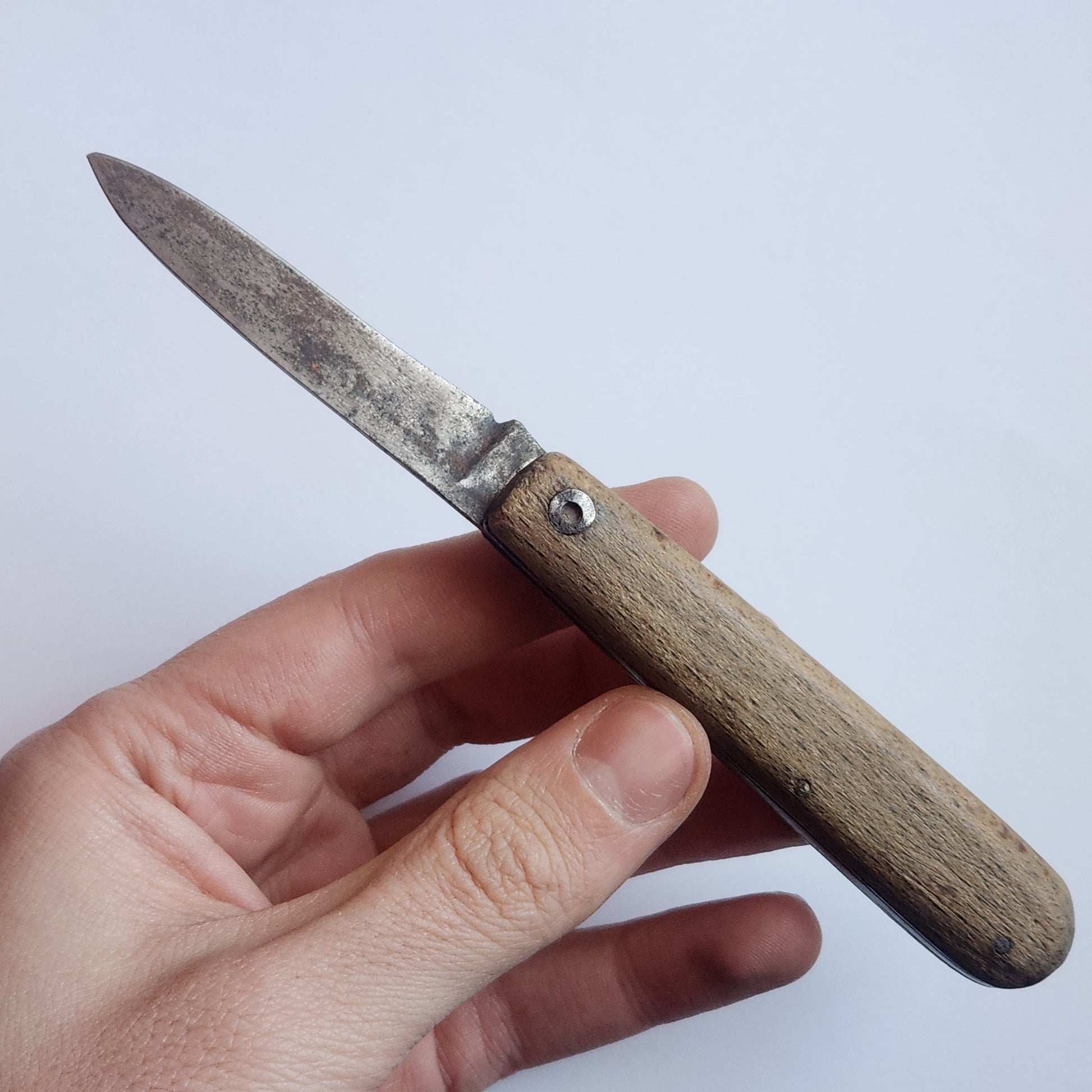 WWII GERLACH Poland Army Soldier Pocket Knife