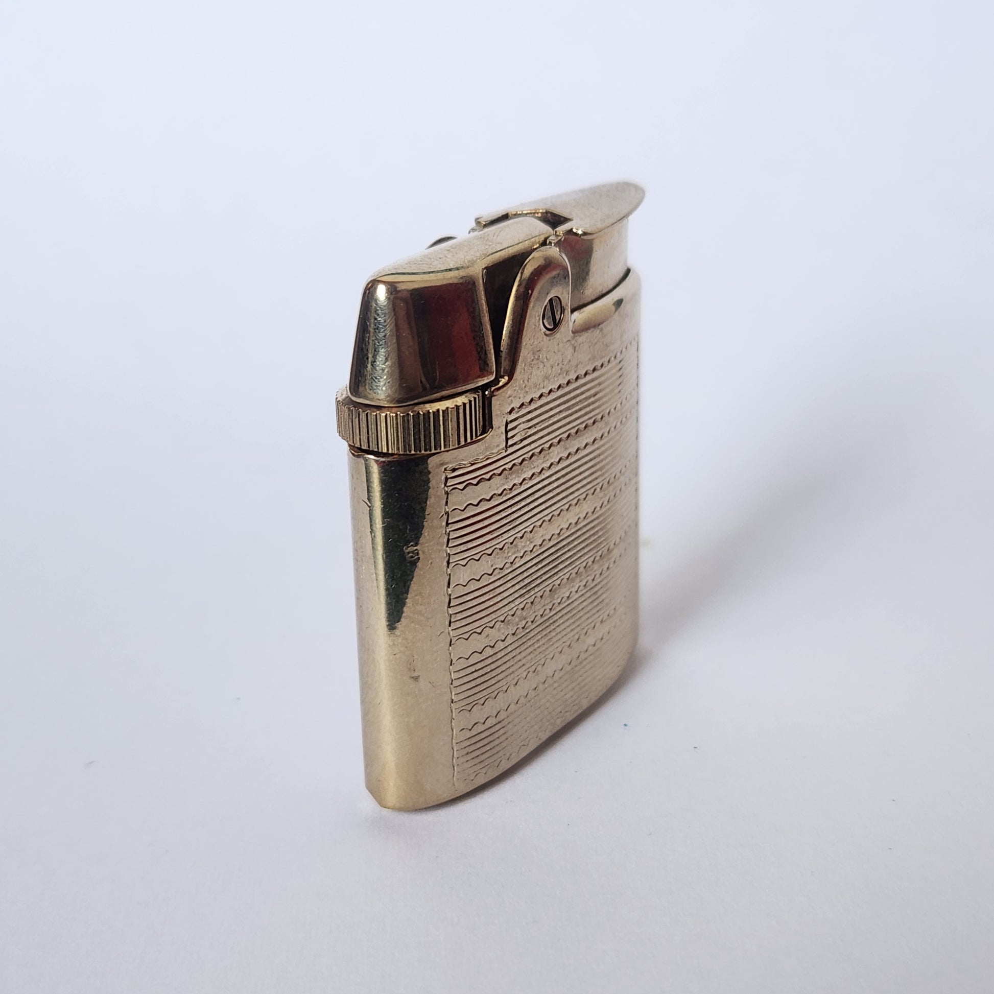 Ronson Gold Tone Gas Lighter