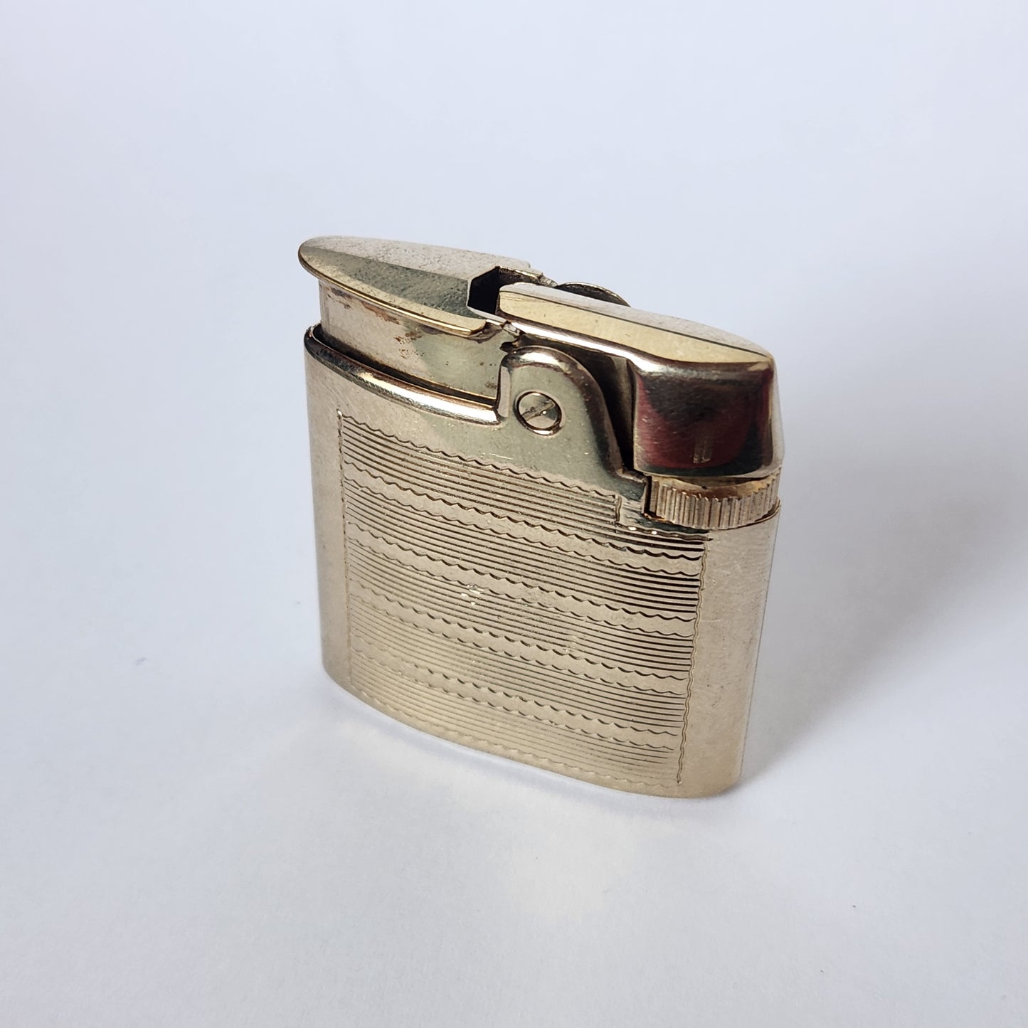 Ronson Gold Tone Gas Lighter