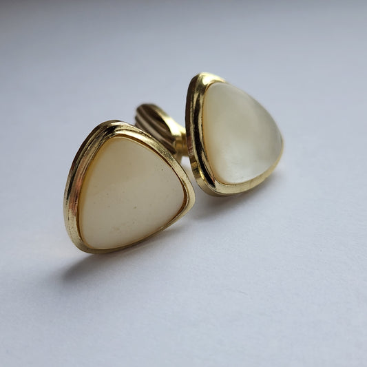 Mid-century German-made cufflinks in gold-tone