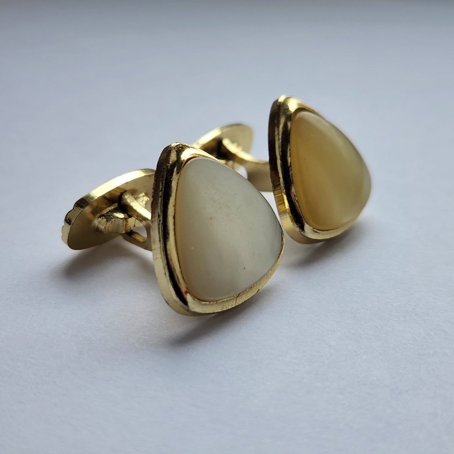 Elegant vintage German cufflinks from the 1980s