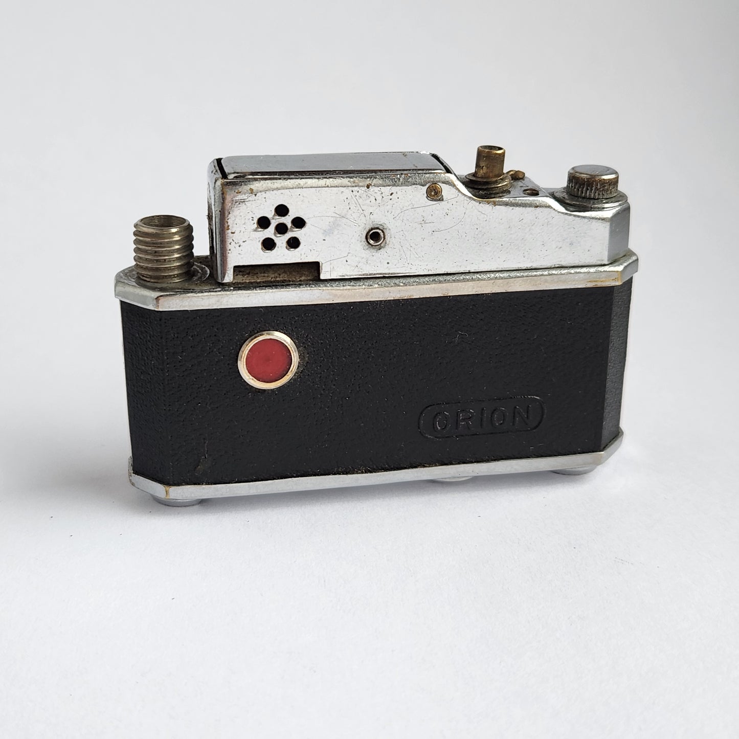 Antique Occupied Japan 1950s Camera Lighter With Compass