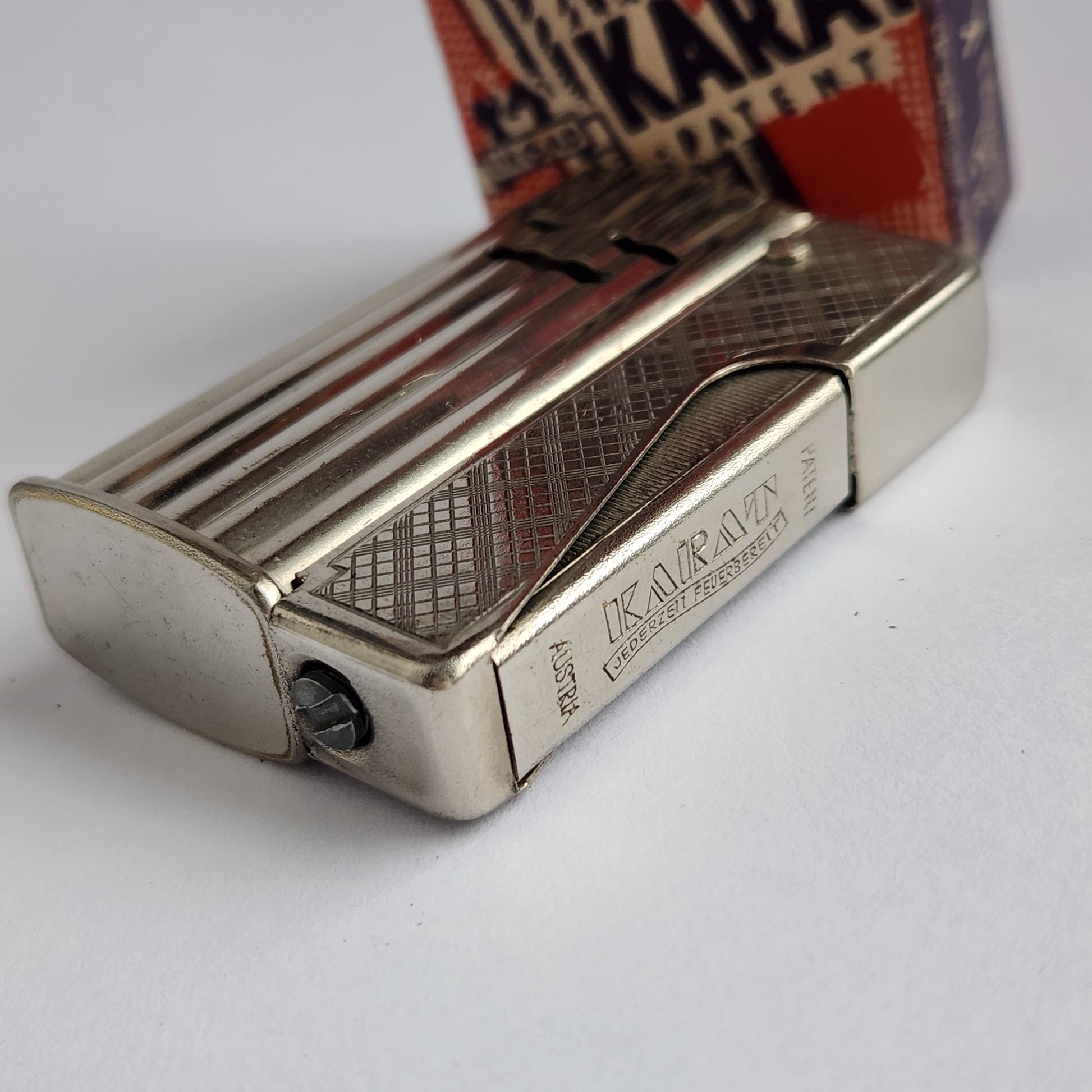 Vintage Petrol Lighter "Karat", Austria, 1940s