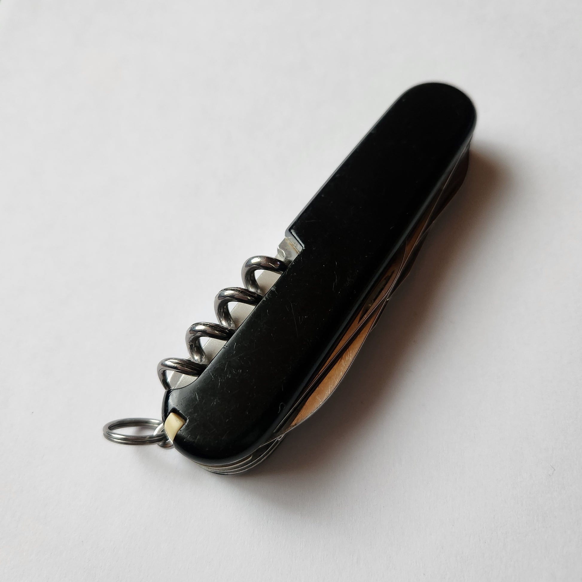 Vintage Black victorinox pocket knife 9cm