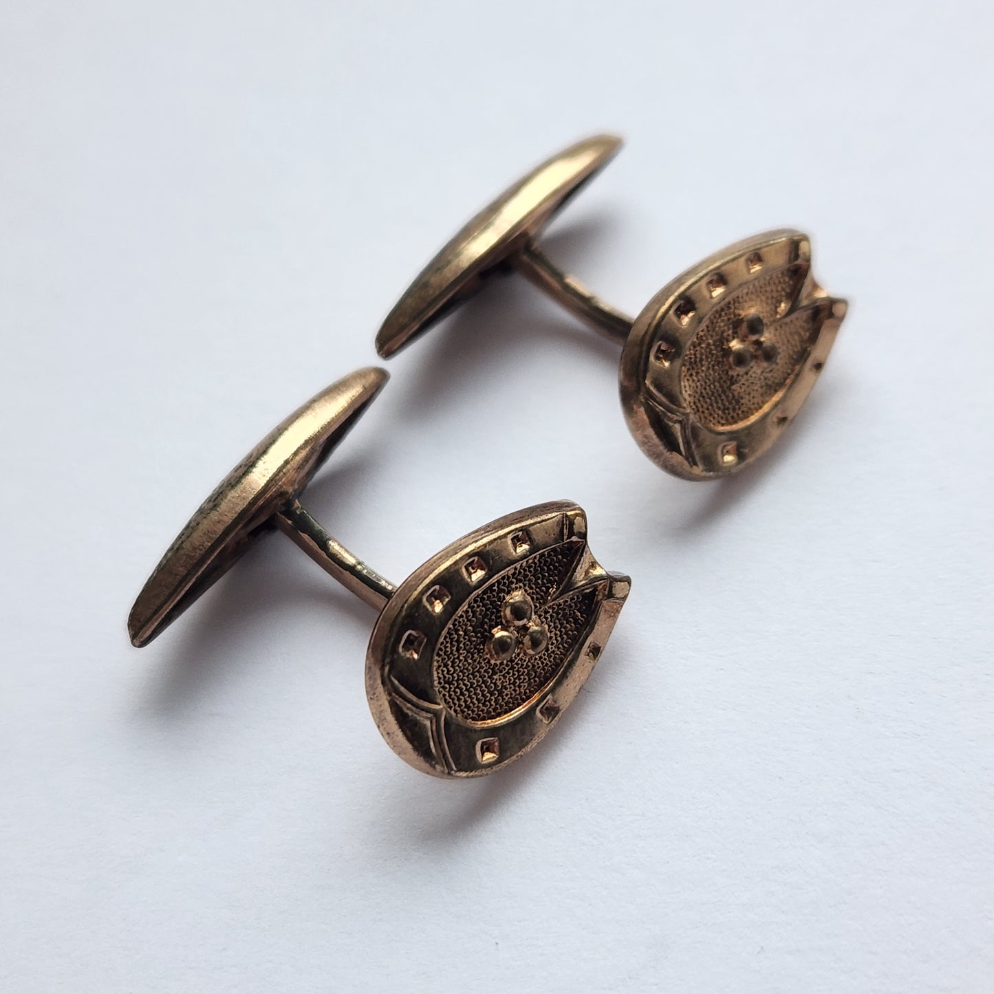 Pair of vintage horseshoe cufflinks