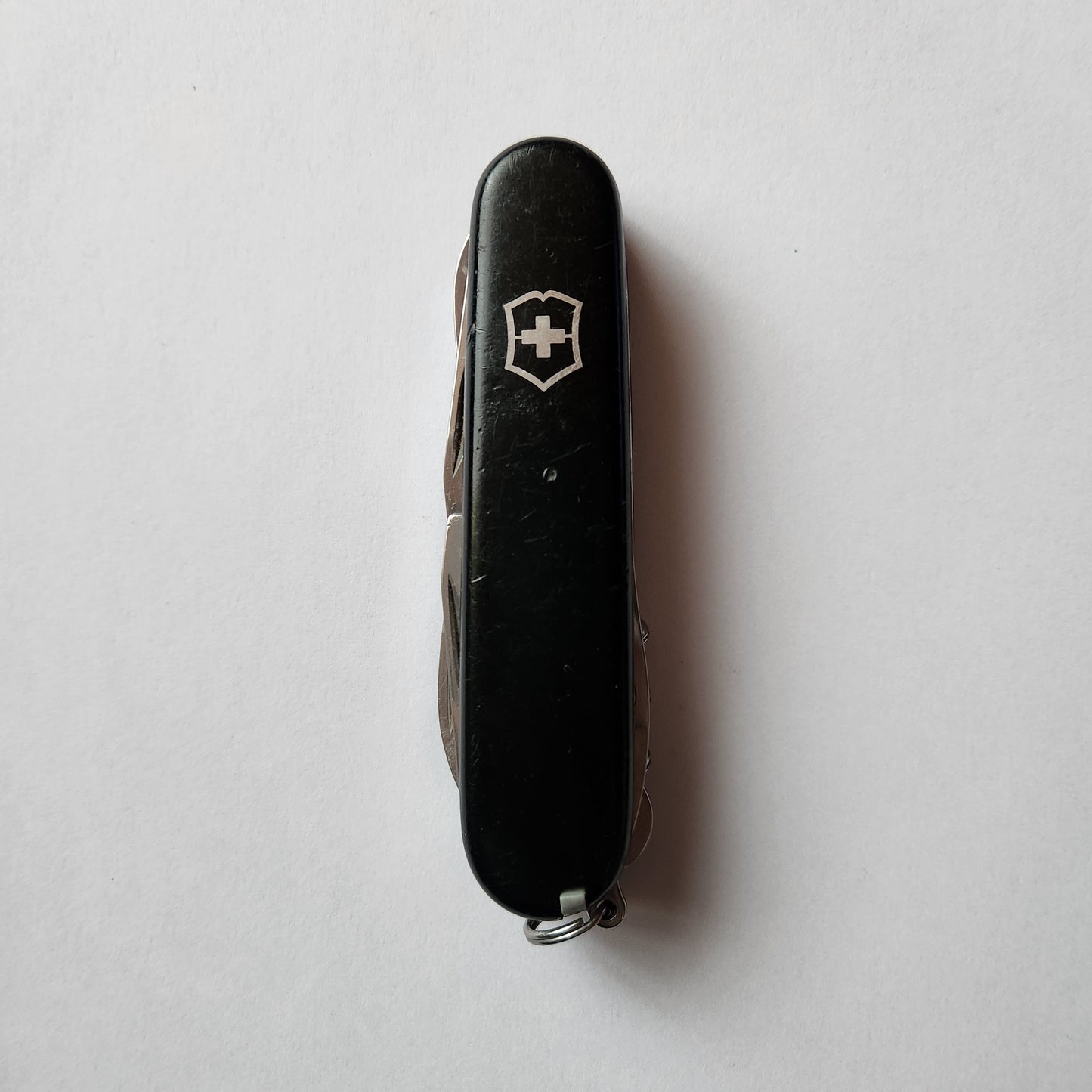 Vintage Black victorinox pocket knife 9cm